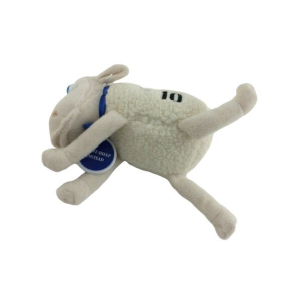 Serta Plush Sheep 7/10 Edition Stuffed Animal Promo Counting Lamb Eye Damage - Picture 9 of 12